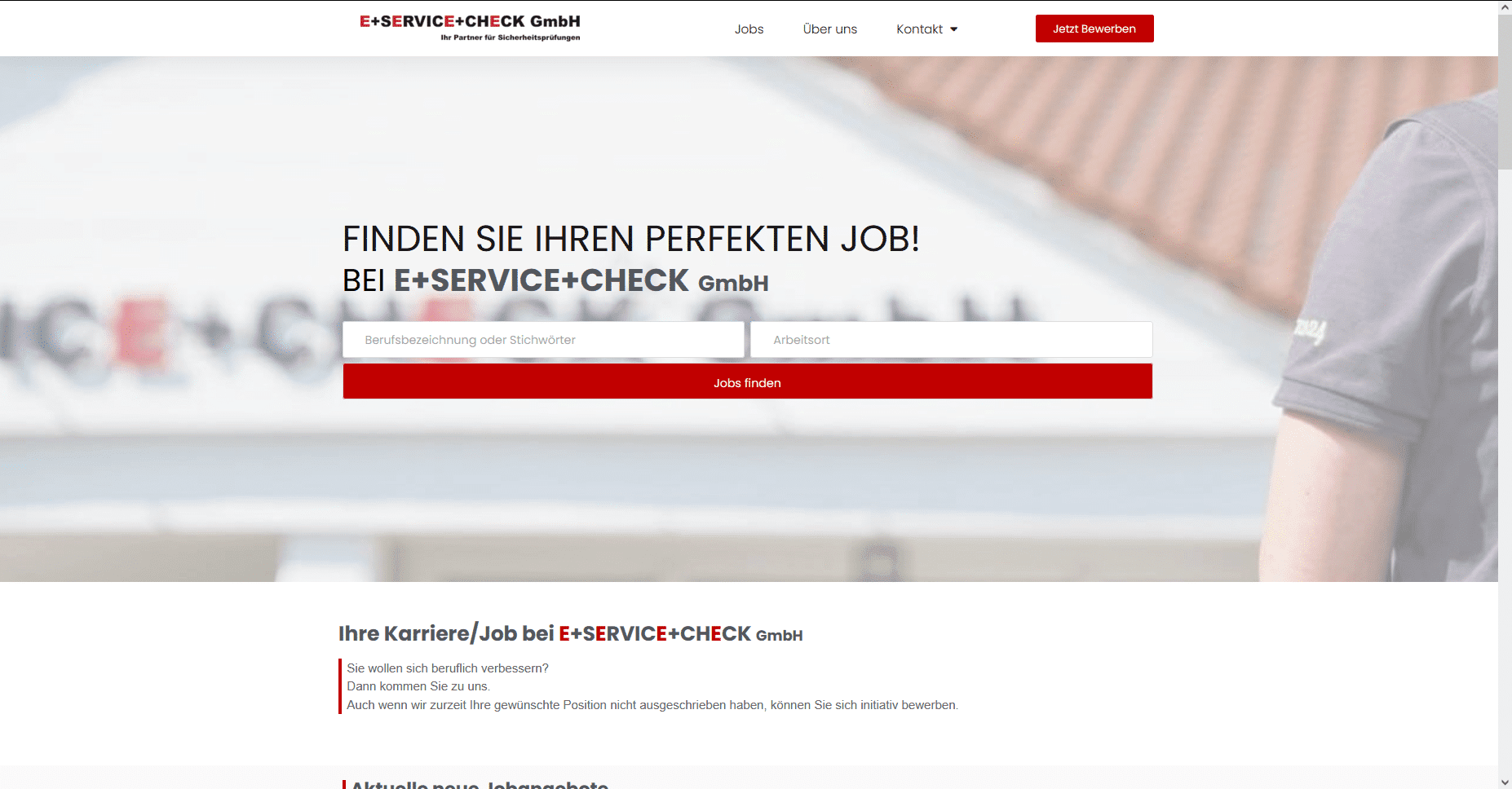 Erstellung Jobportal